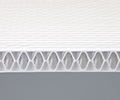 Hollow structure board made of polypropylene with 4 layer structure TWINCONE