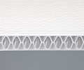 Hollow structure board made of polypropylene with 4 layer structure TWINCONE